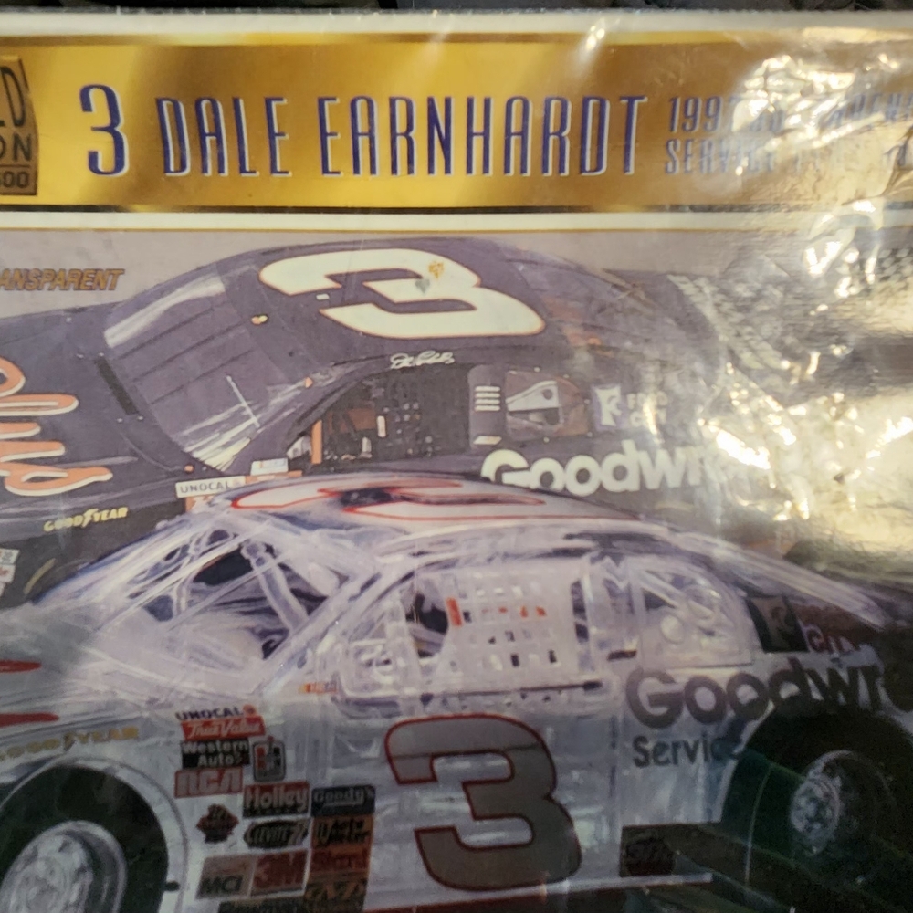 Dale Earnheart collectable plastic car for assemble